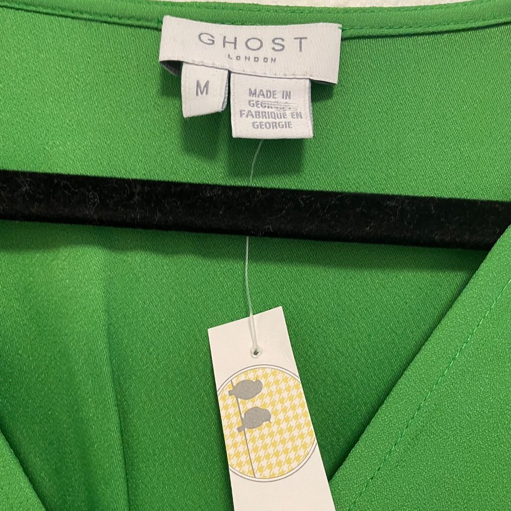 Margo Satin Back Crepe Dress - Picture 3 of 9